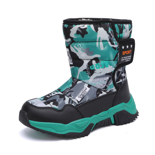 Damen Sportliche Winterstiefel mit rutschfester Sohle und isolierendem Futter EB