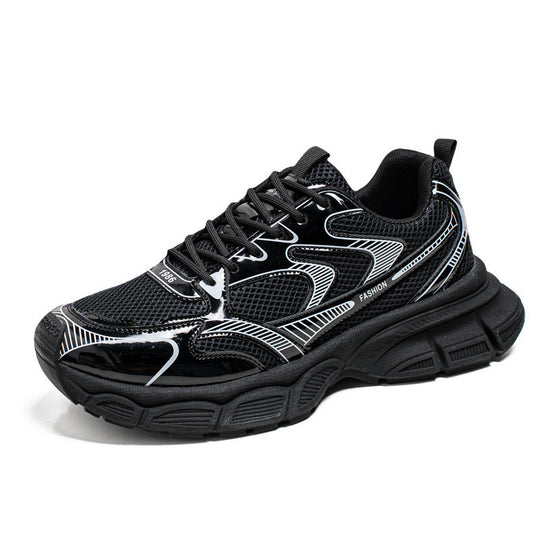 Damen Sportliche Trend-Sneaker mit atmungsaktivem Mesh-Obermaterial und dämpfendem Sohlenprofil EB