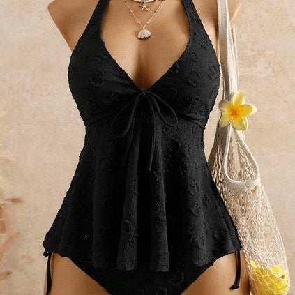 Damen Tankini mit verspielter Raffung EB