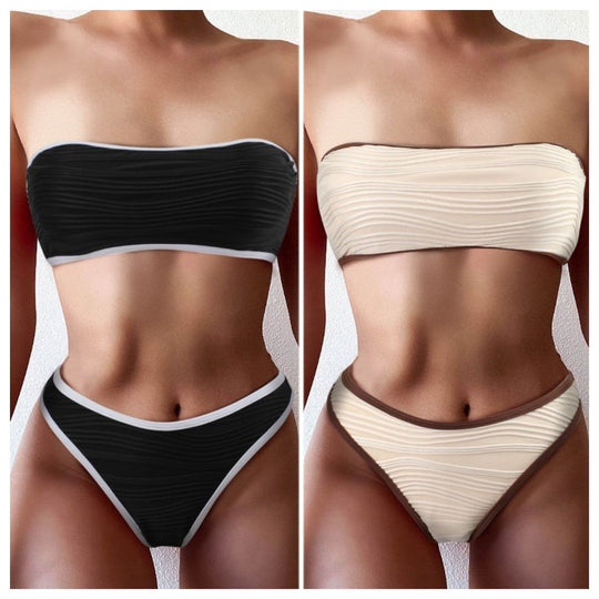 Damen Bandeau Bikini mit bequemer Passform EB