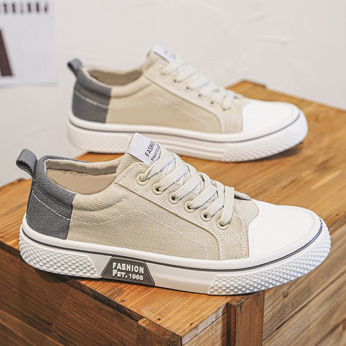 Damen Modische Sneakers mit stylischer Oberflächenkombination und komfortabler Dämpfung EB