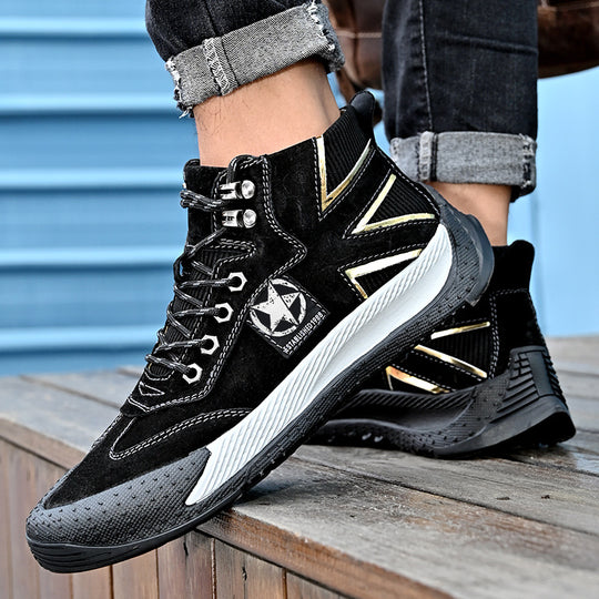 Damen Sportliche Schnürstiefel mit atmungsaktiver Konstruktion EB