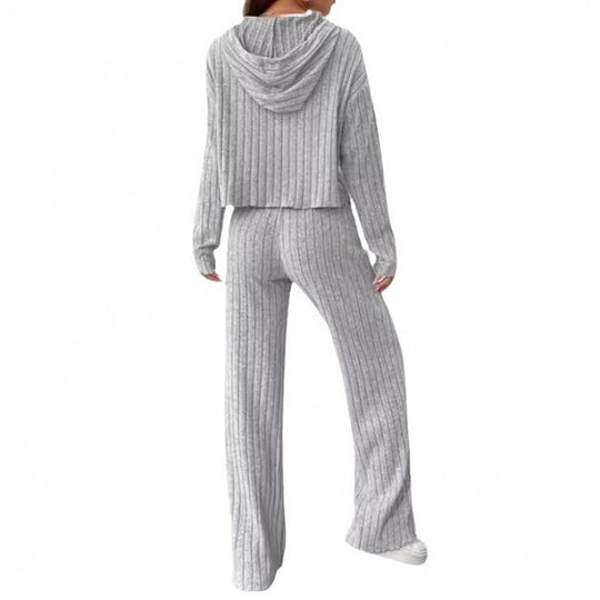 Damen lässiger Strickanzug EB