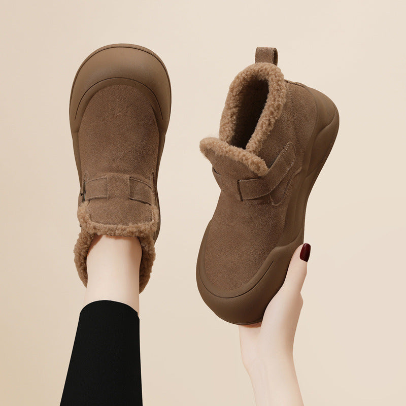 Damen Winterliche Stiefeletten mit kuscheligem Innenfutter EB