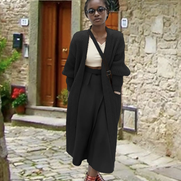 Damen Strickmantel EB