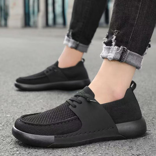 Damen Komfortable und stylische Sneaker mit atmungsaktiven Mesh-Einsätzen EB