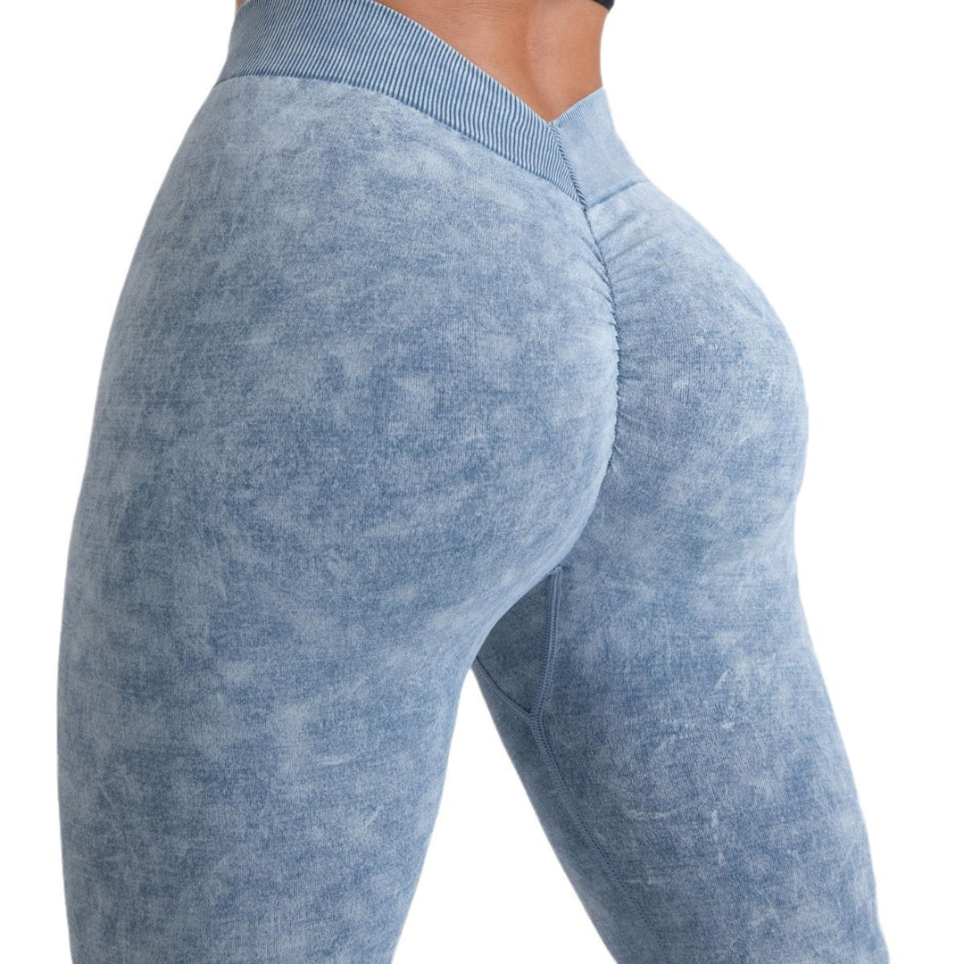 Damen High-Waist Komfort Leggings mit Sculpt-Effekt EB