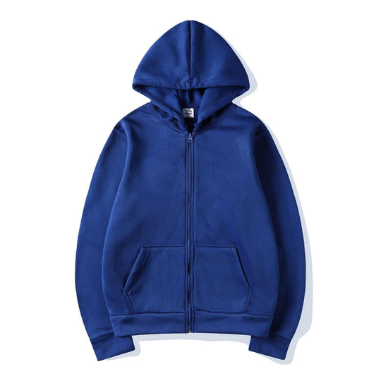 Damen Kapuzensweatshirt mit durchgehendem Reißverschluss und seitlichen Taschen EB