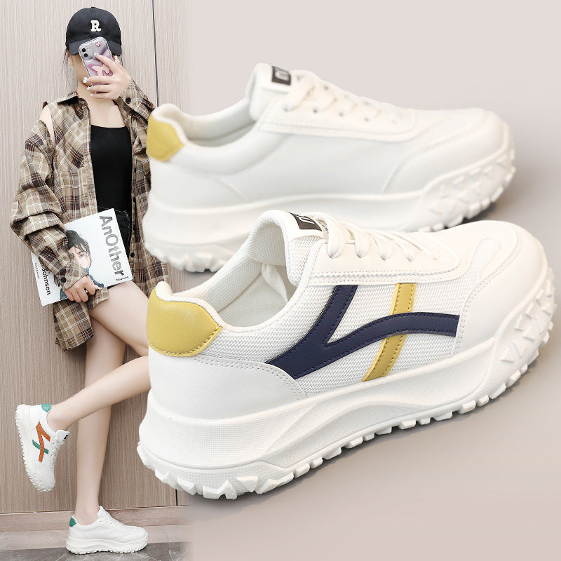 Damen Sportliche Komfort-Sneaker mit rutschfestem Profil und atmungsaktiver Obermaterialstruktur EB