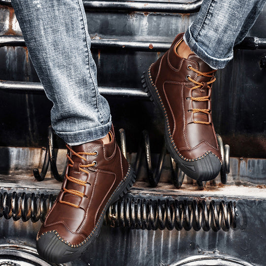 Herren Robuste und stylische Wanderschuhe mit rutschfester Sohle und atmungsaktiver Konstruktion EB