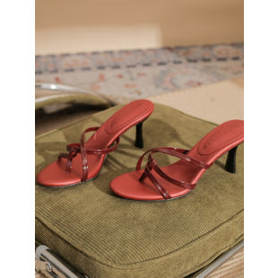 Damen Slingback Sandaletten mit elegantem Riemendesign und bequemer Absatzhöhe EB