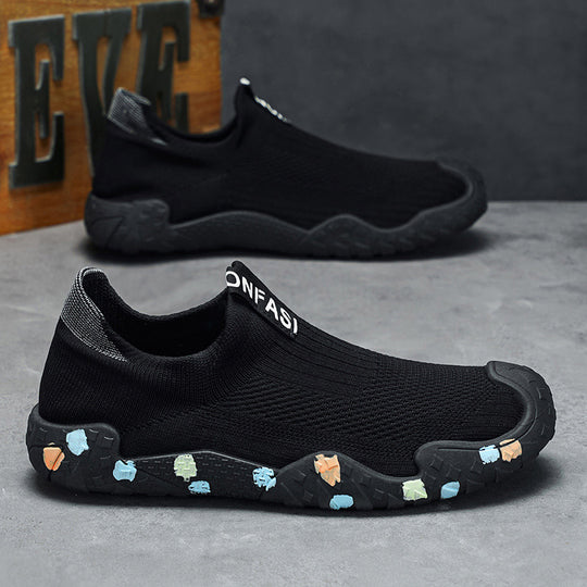 Damen Leichte Mesh-Sneaker mit rutschfester Sohle und atmungsaktiver Konstruktion EB