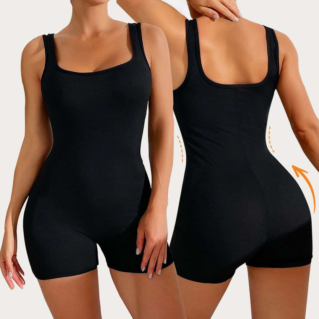 Damen Figurformender Jumpsuit EB