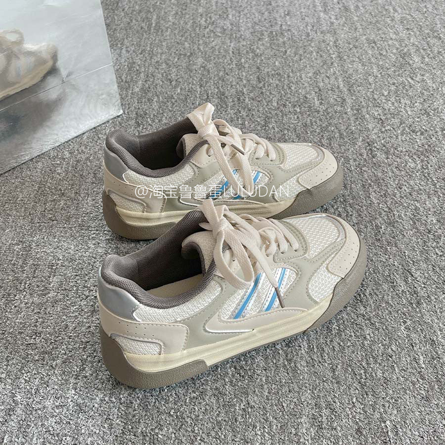Damen Sportliche Sneakers mit atmungsaktiver Mesh-Oberfläche und komfortabler Dämpfung EB
