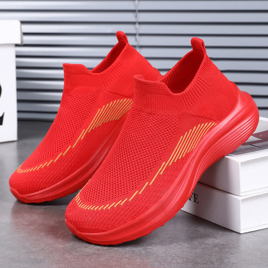 Damen Flexibel Atmungsaktive Halbschuhe mit rutschfester Sohle EB
