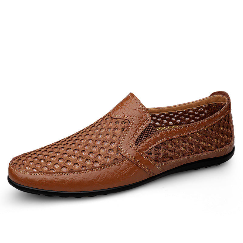 Damen bequeme Slip-On Schuhe mit atmungsaktivem Obermaterial und rutschfester Sohle EB