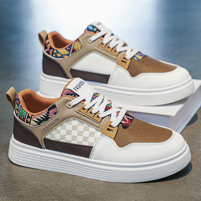 Damen Stylische Sneaker mit einzigartigem Geometrischen Design EB