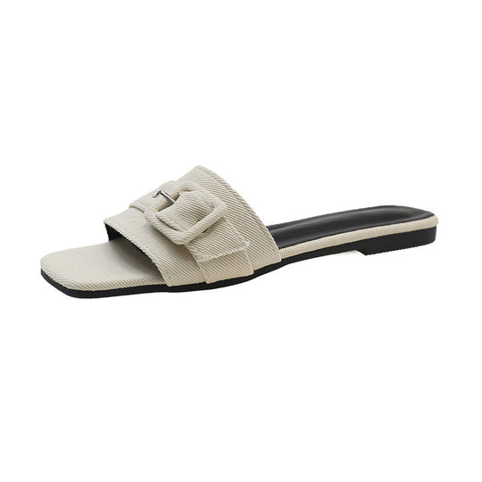 Damen Modische Riemensandalen mit Schnallenverschluss EB