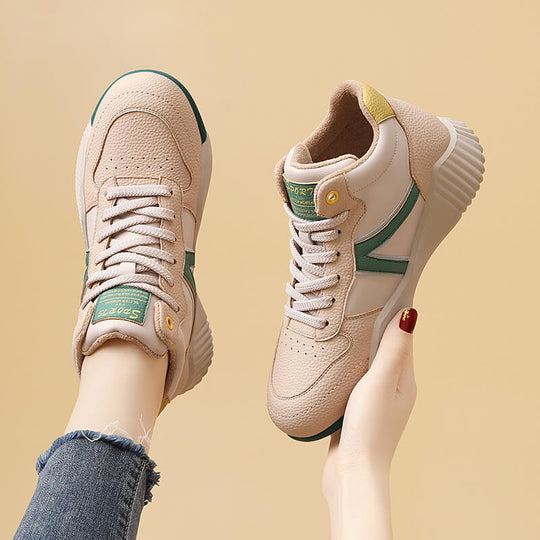 Damen Komfortable Sneakers mit hochdämpfender Sohle und atmungsaktivem Obermaterial EB