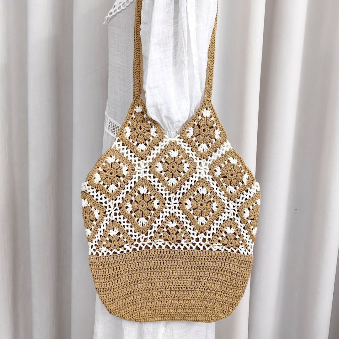 Damen handgefertigte Makramee Tasche EB