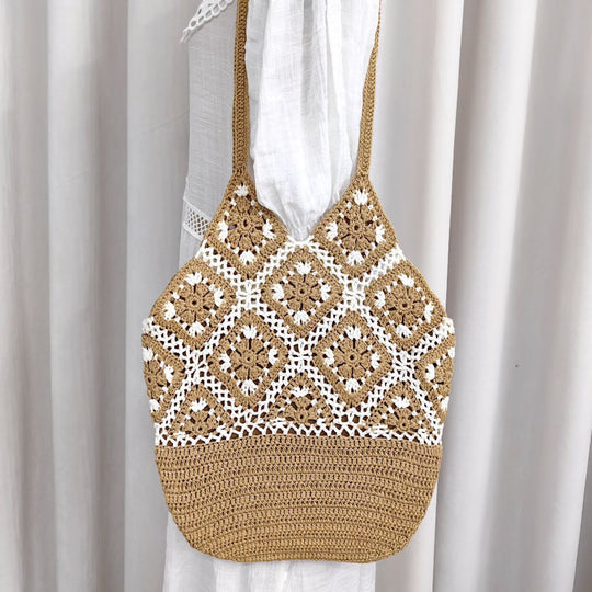 Damen handgefertigte Makramee Tasche EB