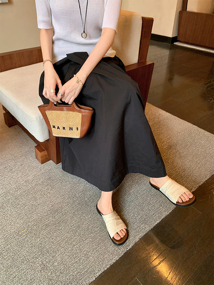 Damen Komfortable Freizeitsandalen mit breitem Fußbett und vielseitigem Design EB