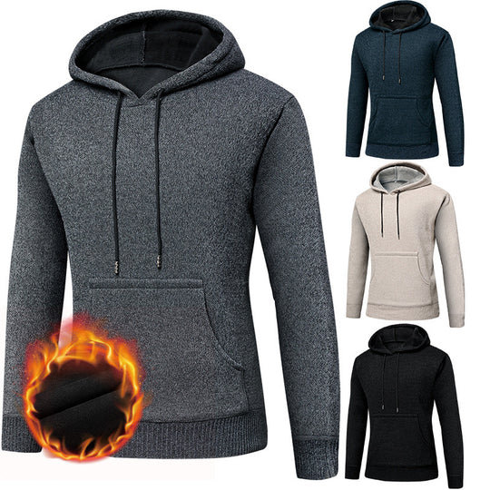 Herren bequemer Kapuzenpullover aus thermoregulierendem Material EB