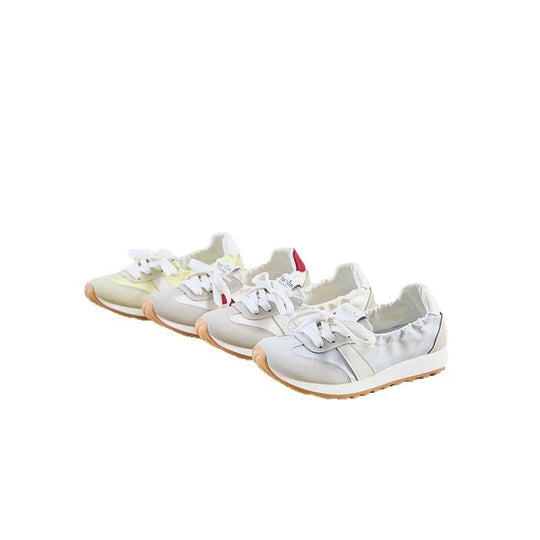 Damen Bequeme Lauf-Sneaker mit elastischem Schuhkragen EB