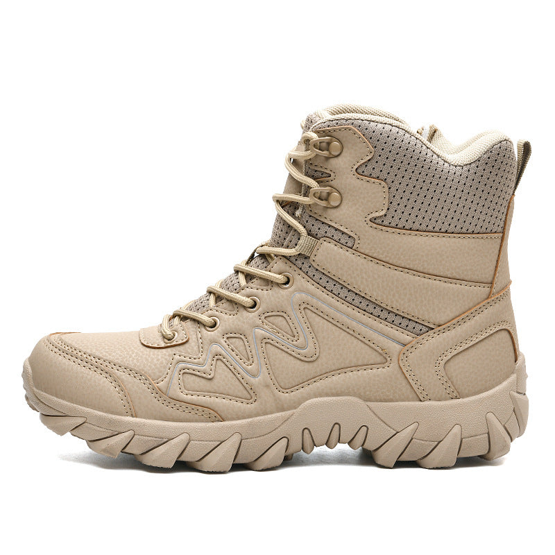 Herren multifunktionale Freizeitstiefel mit hohem Knöchelschutz und rutschfester Sohle EB