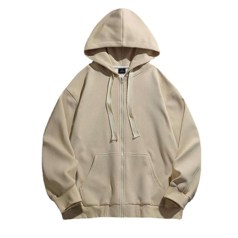 Damen warme Kapuzenjacke mit durchgehendem Reißverschluss und großzügigen Taschen EB