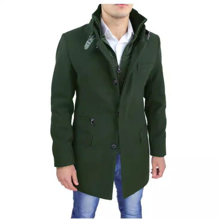 Herren modischer Warmjacke mit innovativem Innenfutter EB