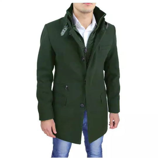 Herren modischer Warmjacke mit innovativem Innenfutter EB