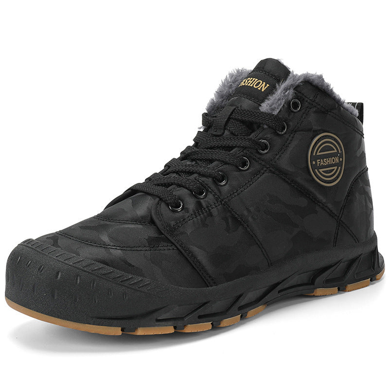 Damen Modische Winterstiefel mit warmem Innenfutter und rutschfester Sohle EB