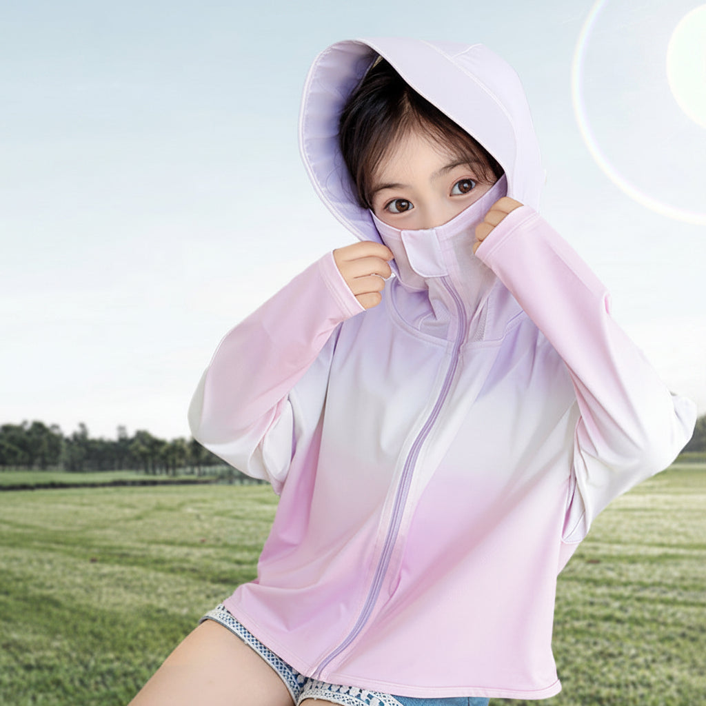 Damen Leichte Kapuzenjacke mit UV-Schutz EB