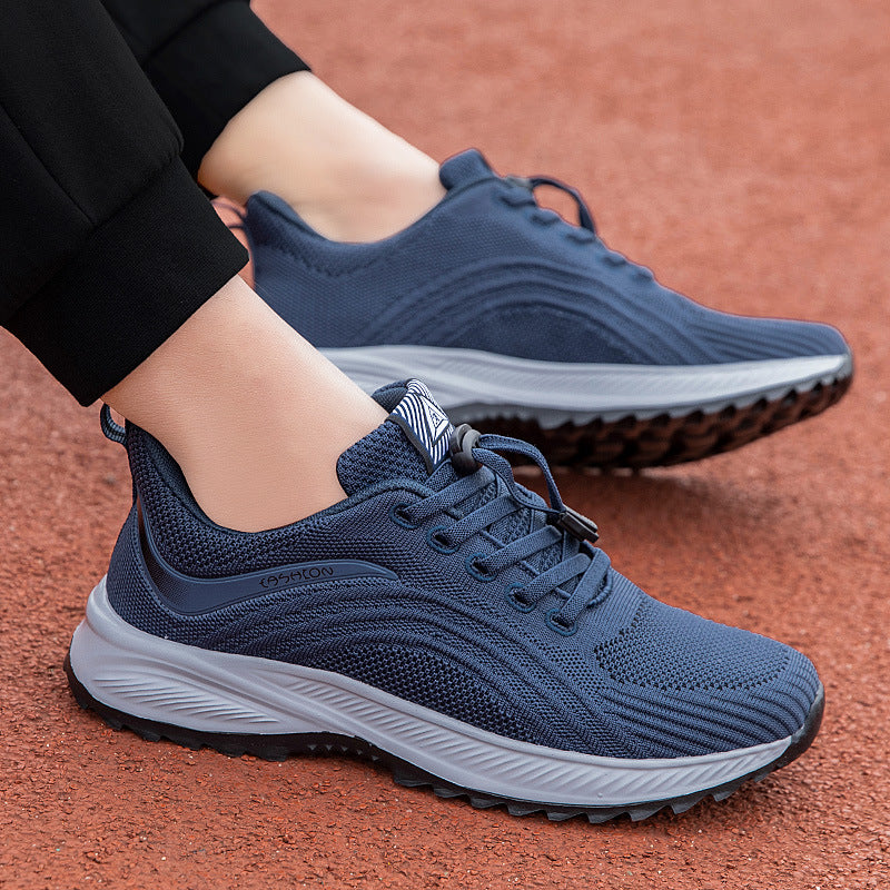 Damen Sportliche Laufschuhe mit innovativer Strickoberfläche und dämpfender Sohle EB
