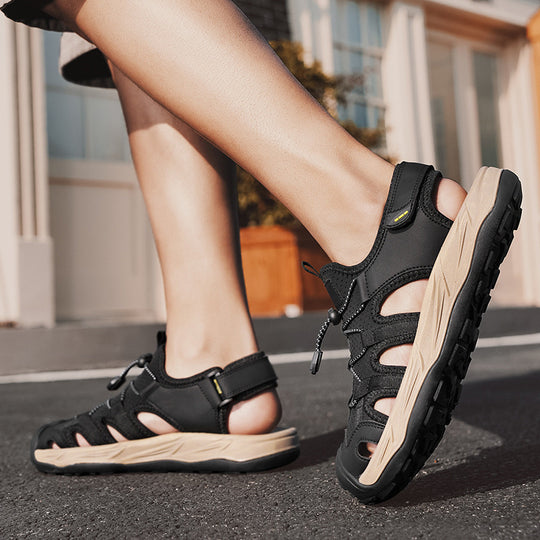 Damen Sportliche Outdoorsandalen mit rutschfester Sohle und atmungsaktivem Obermaterial EB