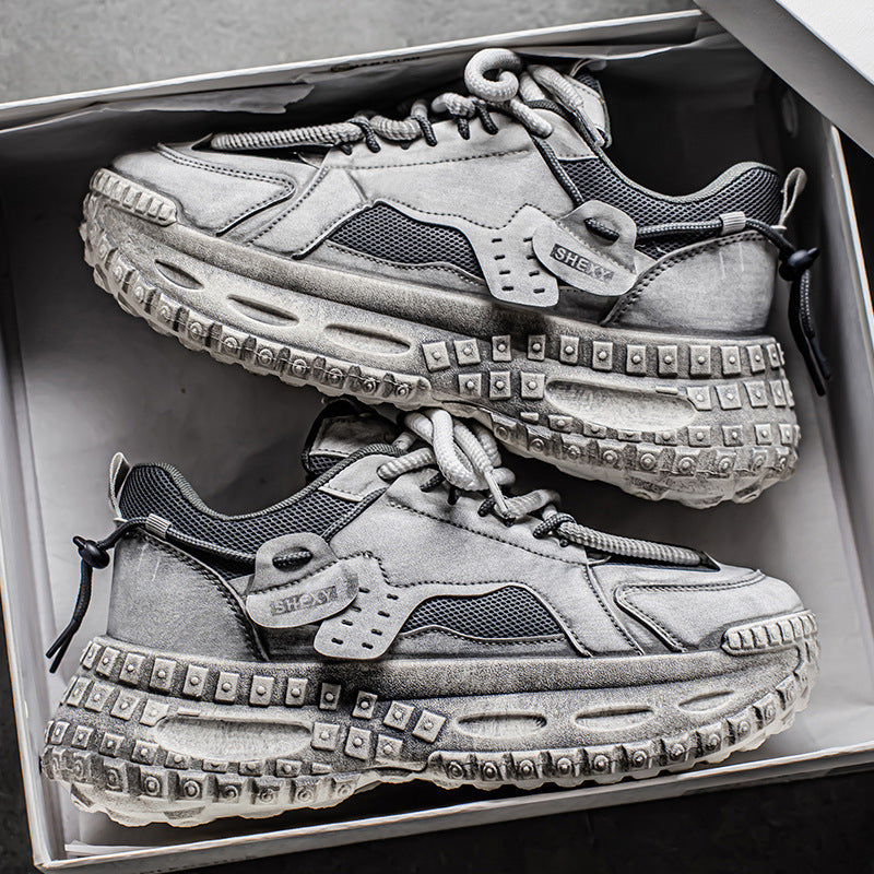 Damen Sportliche Sneakers mit dynamischem Design und dämpfendem Sohlenprofil EB
