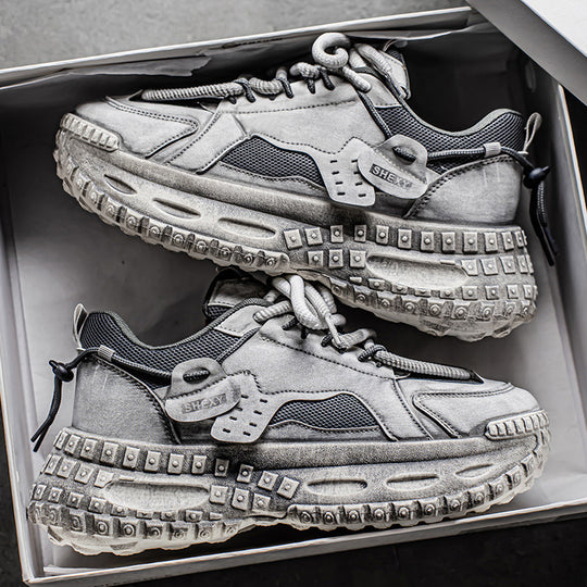 Damen Sportliche Sneakers mit dynamischem Design und dämpfendem Sohlenprofil EB