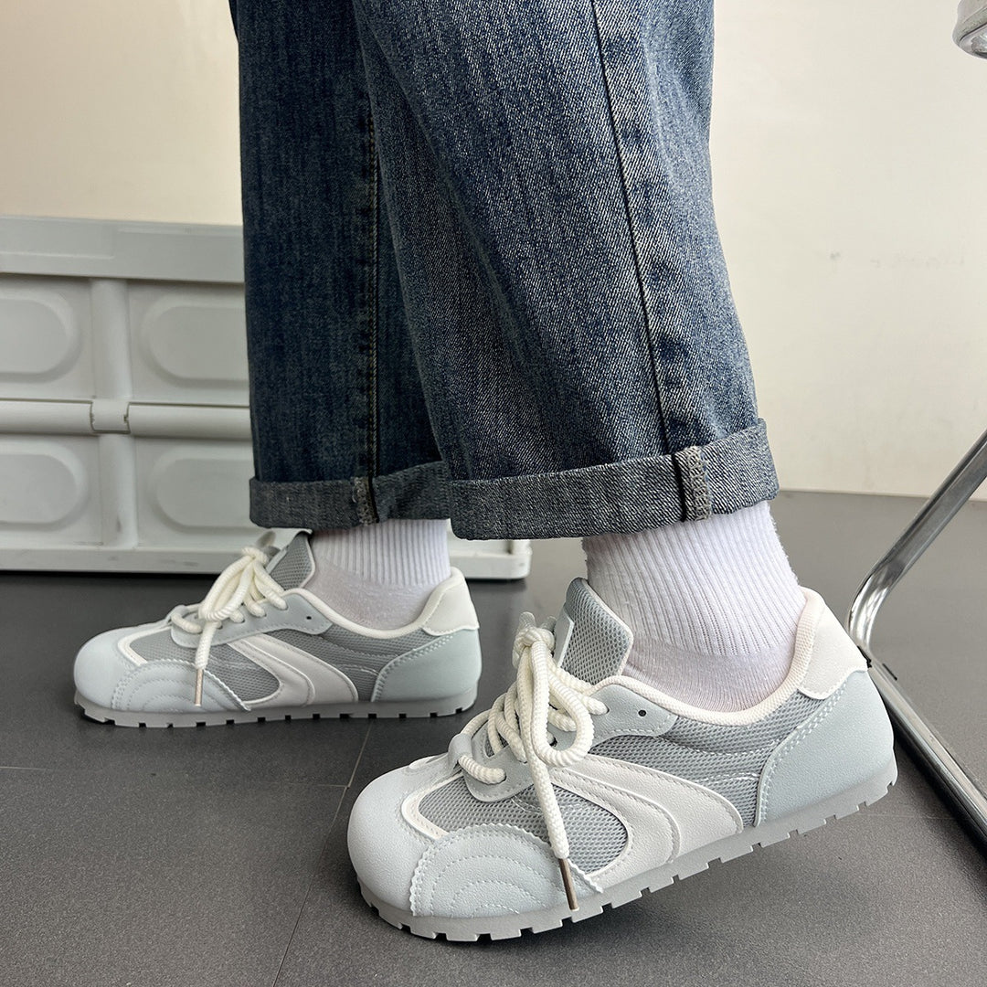 Damen Sportliche Sneakers mit atmungsaktivem Mesh-Obermaterial und flexiblem Sohlenprofil EB