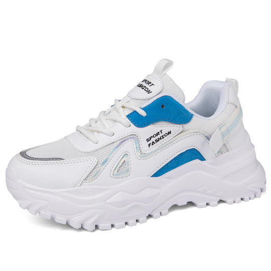 Damen Sportliche Sneakers mit dickem Profil und atmungsaktivem Obermaterial EB
