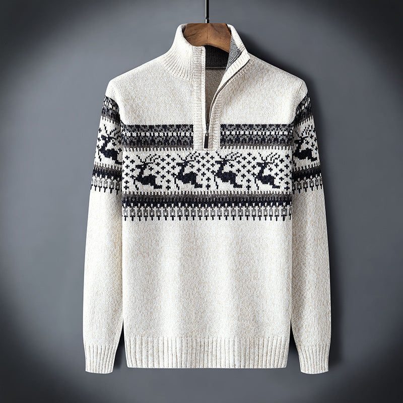 EB | In Strick Halb-Zip Munro