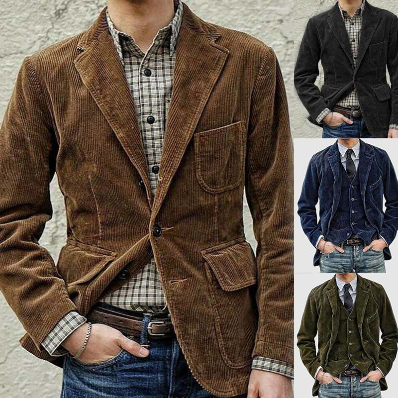 Herren Cordblazer mit modernem Schnitt EB