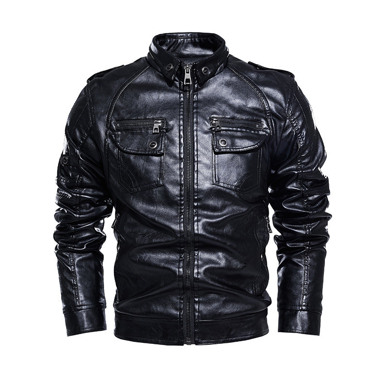 Herren lässige jacke mit zahlreichen Taschen EB