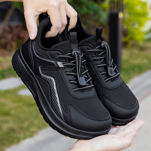 Damen Sportliche Sneaker mit flexiblem Schnellschnürsystem und atmungsaktiver Oberfläche EB