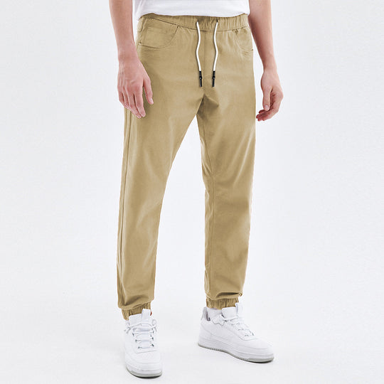 Herren sportliche Freizeithose mit elastischem Bund und praktischen Taschen EB