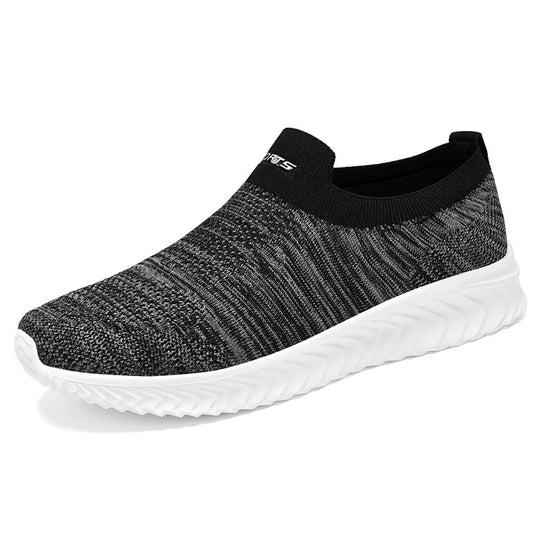 Damen Slip-On Sneakers mit atmungsaktivem Strickobermaterial von EB