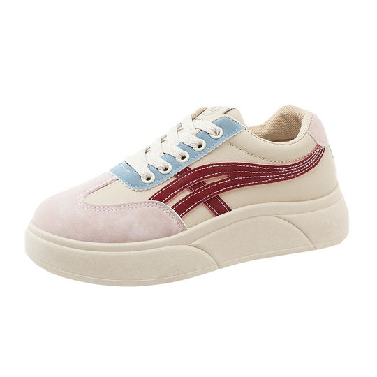 Damen modische Sneakers mit komfortabler Plattform und sportlichen Akzenten EB