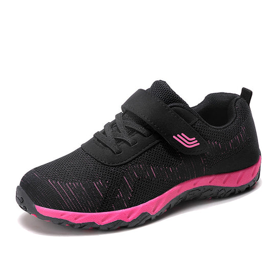 Damen Sportliche Freizeitschuhe mit verstellbarem Klettverschluss und rutschfester Sohle EB