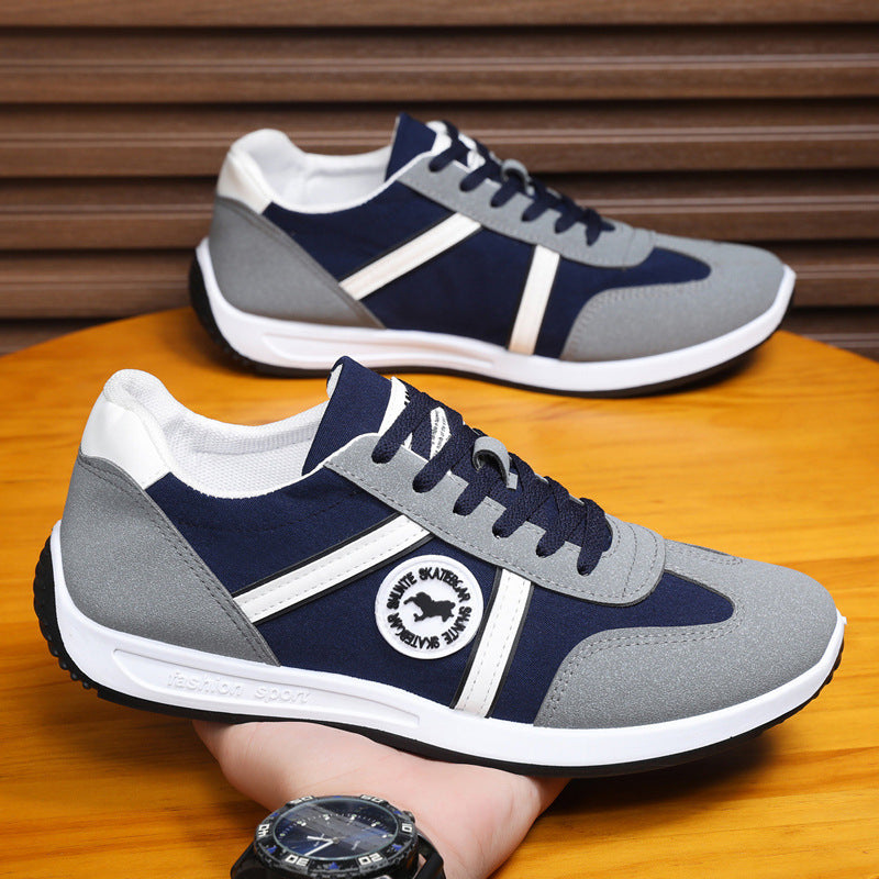 Damen Sportliche Freizeitsneaker mit atmungsaktiver Mesh-Oberfläche und gepolsterter Innensohle EB