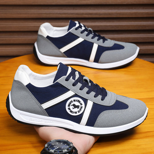 Damen Sportliche Freizeitsneaker mit atmungsaktiver Mesh-Oberfläche und gepolsterter Innensohle EB